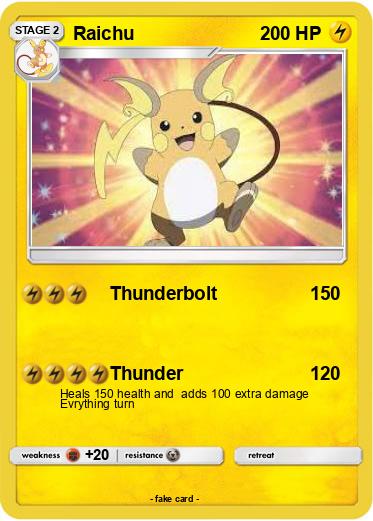 Pokemon Raichu