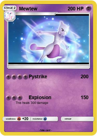 Pokemon Mewtew