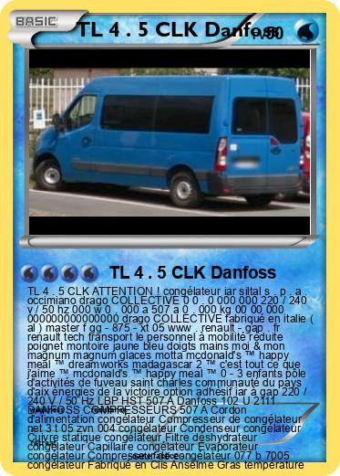 Pokemon TL 4 . 5 CLK Danfoss