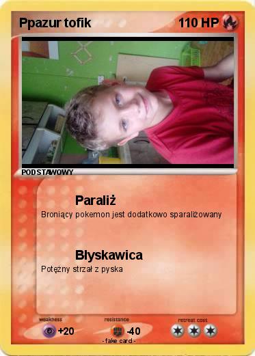 Pokemon Ppazur tofik