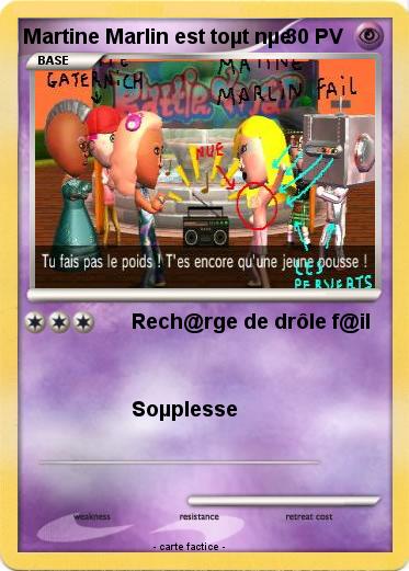 Pokemon Martine Marlin est toµt nµe