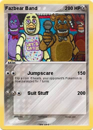 Pokemon Fazbear Band