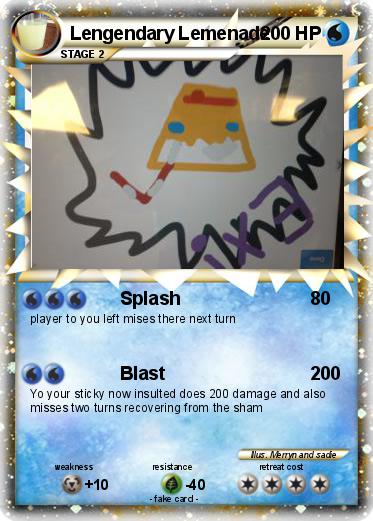 Pokemon Lengendary Lemenade
