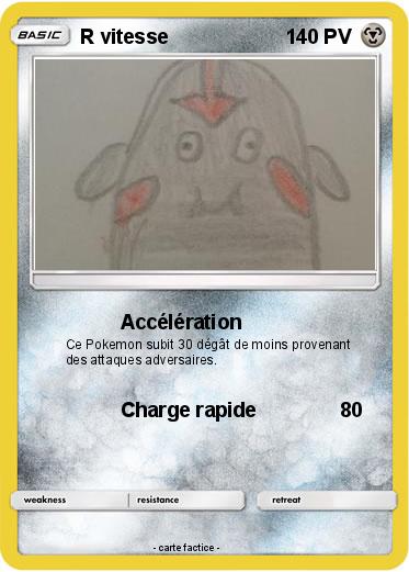 Pokemon R vitesse