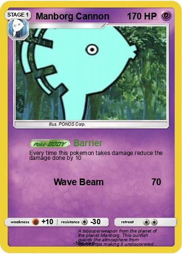 Pokemon Manborg Cannon