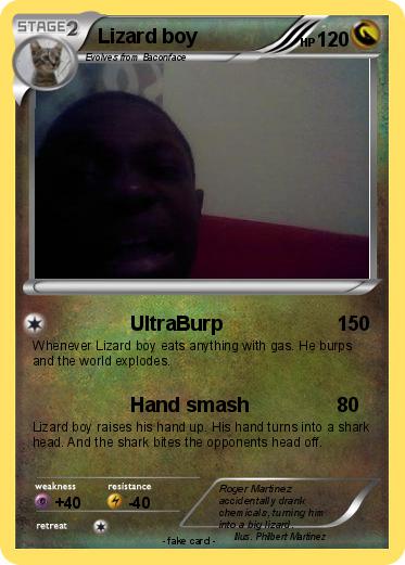 Pokemon Lizard boy
