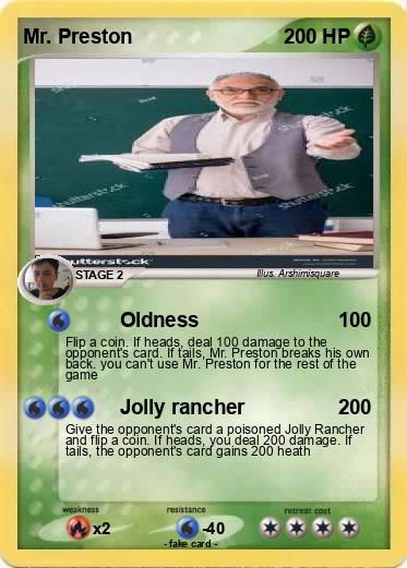 Pokemon Mr. Preston