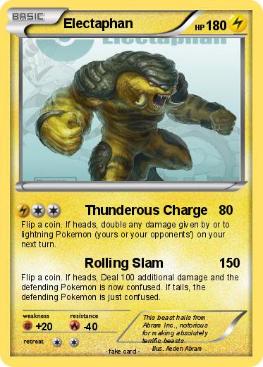 Pokemon Electaphan