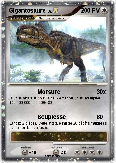 Pokemon Gigantosaure
