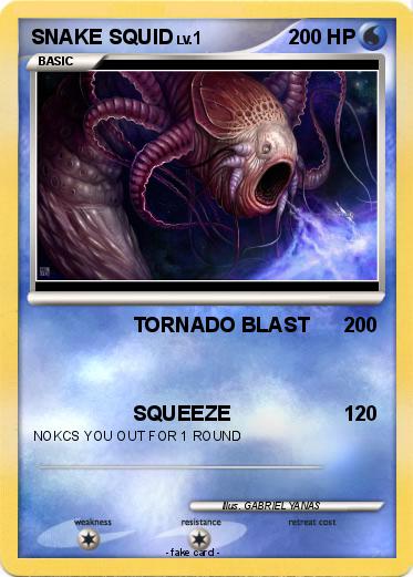 Pokemon SNAKE SQUID