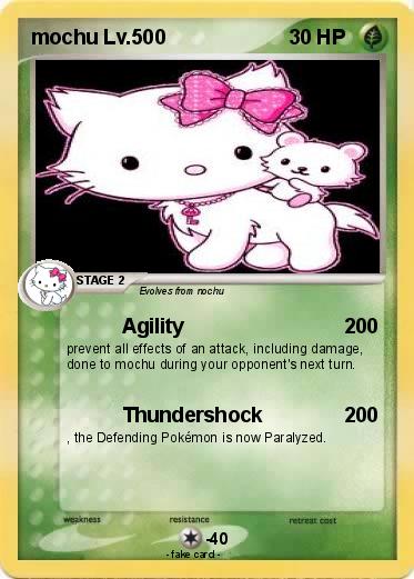 Pokemon mochu Lv.500