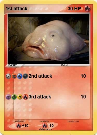 Pokemon 1st attack