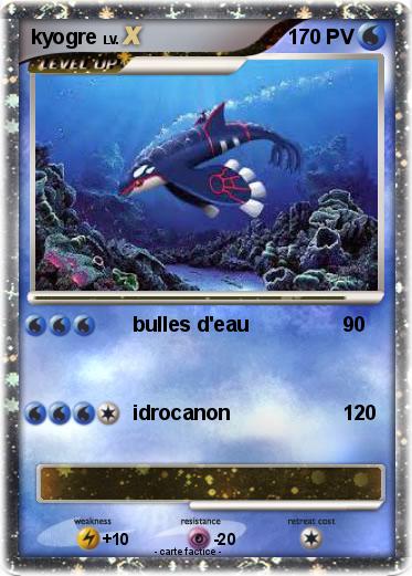Pokemon kyogre