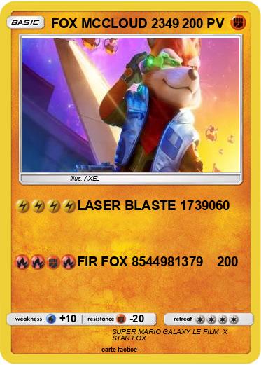 Pokemon FOX MCCLOUD 2349