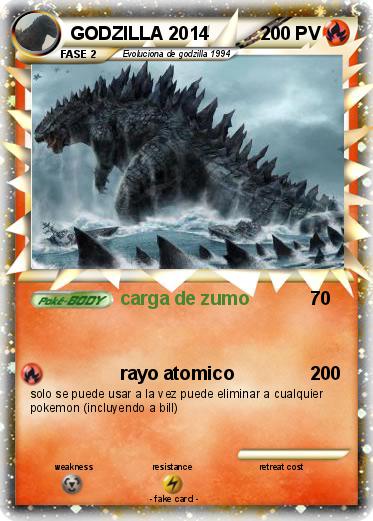 Pokemon GODZILLA 2014