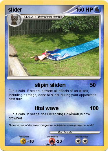 Pokemon slider