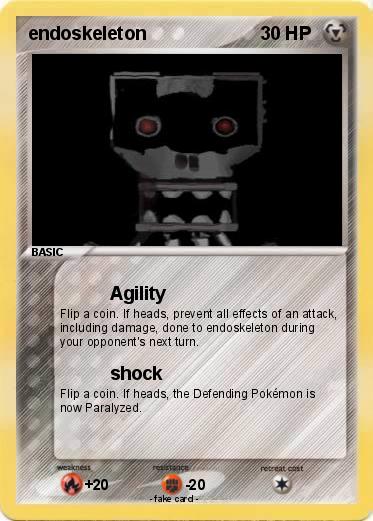 Pokemon endoskeleton