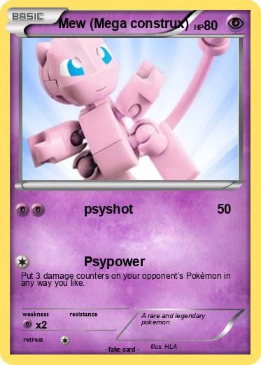 Pokemon Mew (Mega construx)