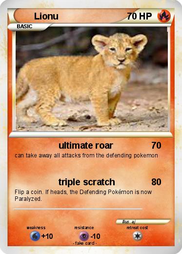 Pokemon Lionu