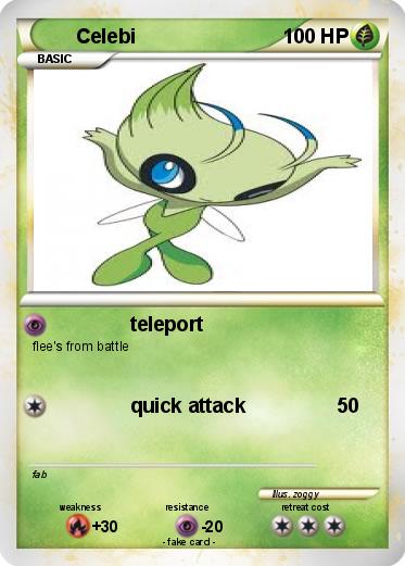 Pokemon Celebi
