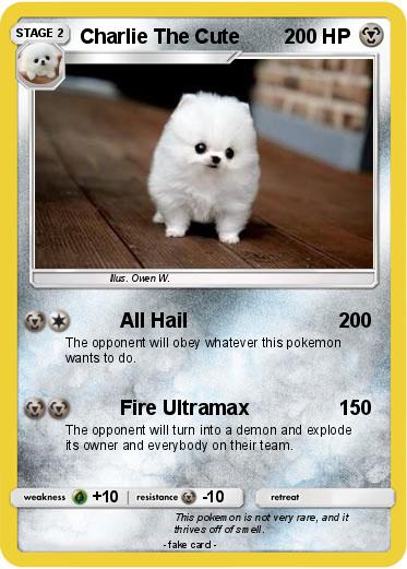 Pokemon Charlie The Cute