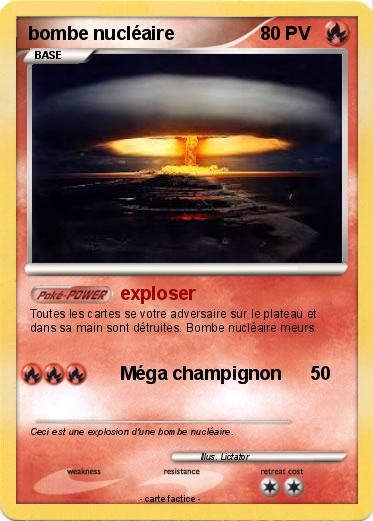 Pokemon bombe nucléaire