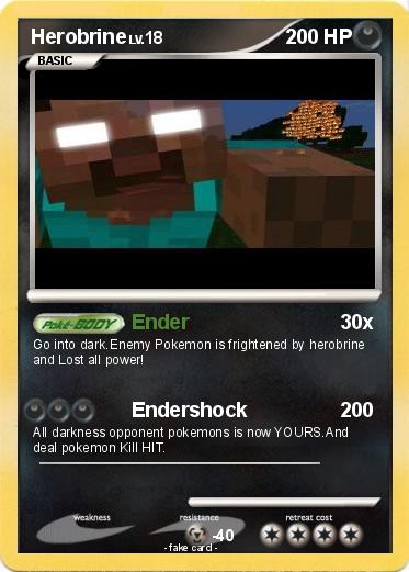 Pokemon Herobrine