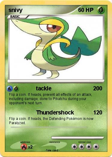 Pokemon snivy