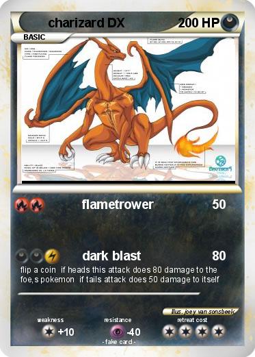 Pokemon charizard DX