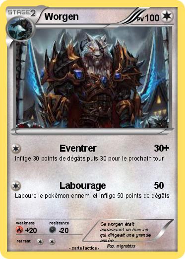 Pokemon Worgen