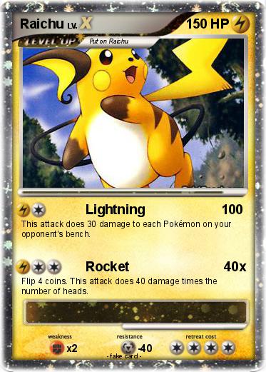 Pokemon Raichu