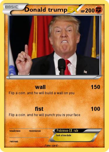 Pokemon Donald trump
