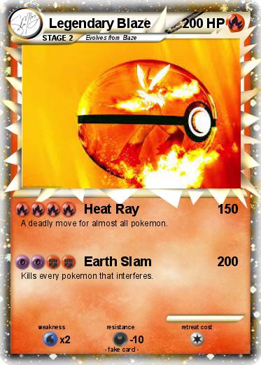 Pokemon Legendary Blaze