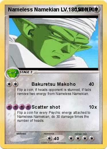 Pokemon Nameless Namekian LV.180,000,000 