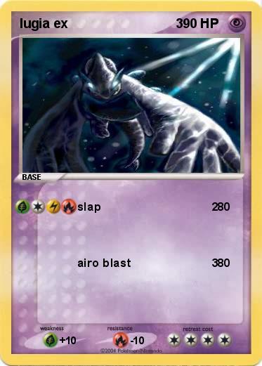 Pokemon lugia ex                              3 