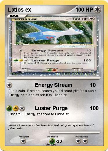 Pokemon Latios ex