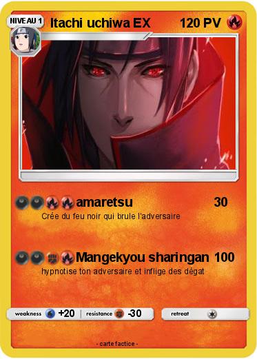 Pokemon Itachi uchiwa EX