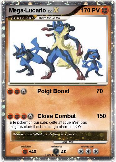 Pokemon Mega-Lucario