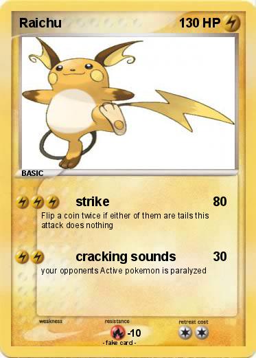 Pokemon Raichu