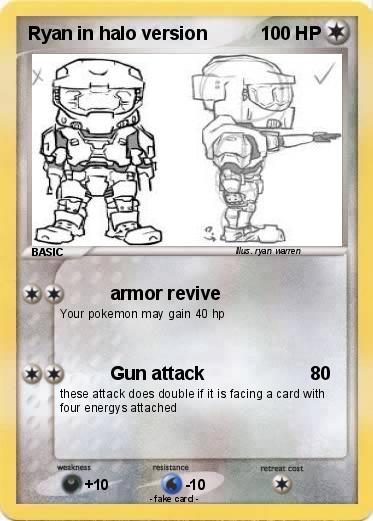 Pokemon Ryan in halo version