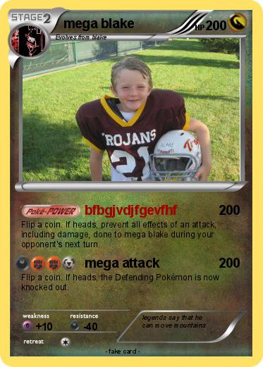 Pokemon mega blake
