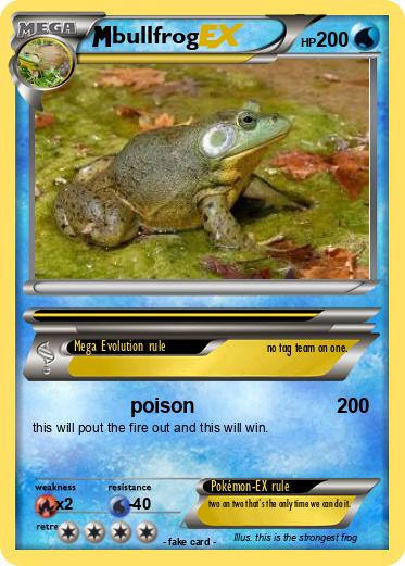 Pokemon bullfrog