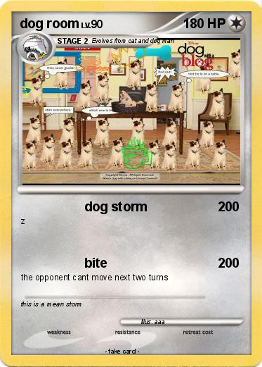 Pokemon dog room