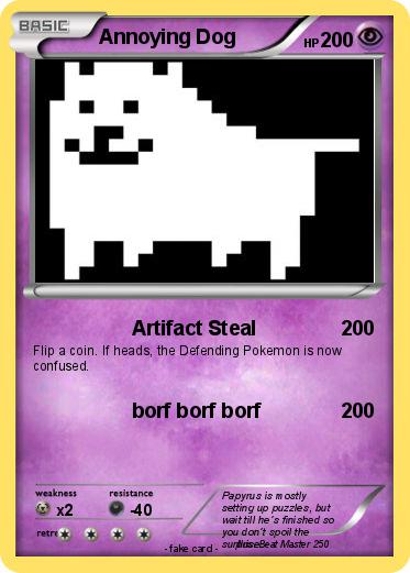Pokemon Annoying Dog