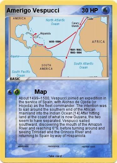 Pokemon Amerigo Vespucci