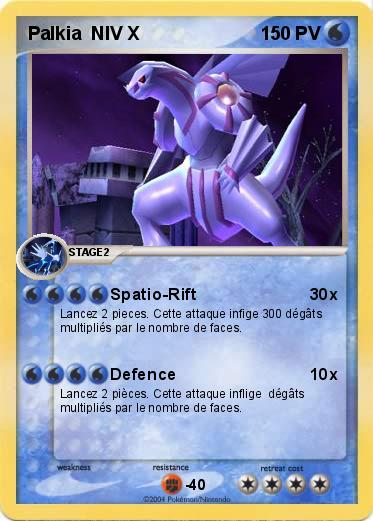 Pokemon Palkia  NIV X