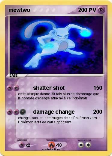 Pokemon mewtwo