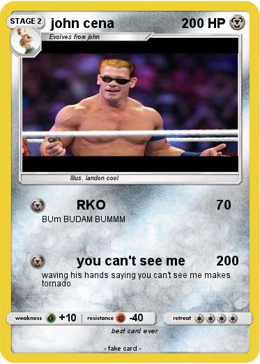 Pokemon john cena