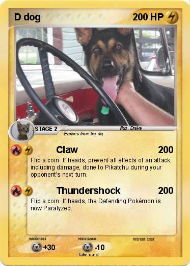 Pokemon D dog