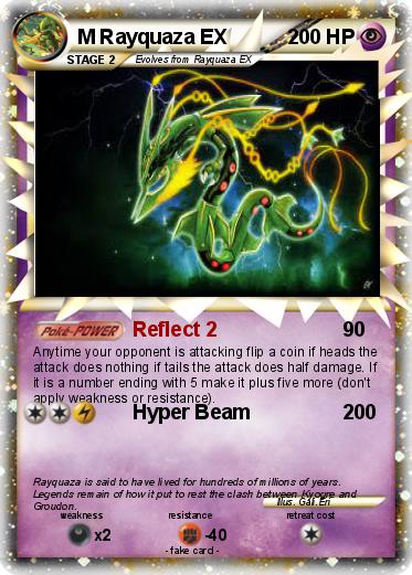 Pokemon M Rayquaza EX